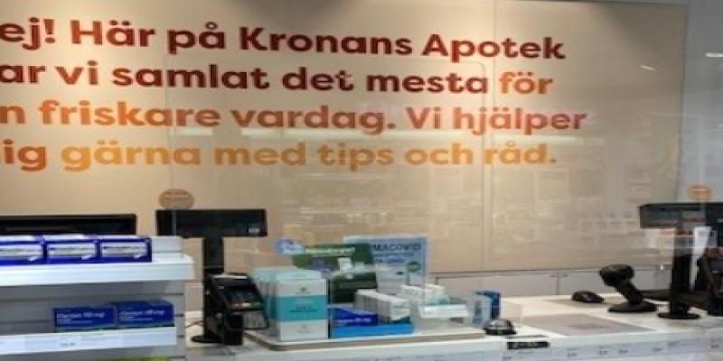 Välkomstbild för Kronans Apotek Stuvsta