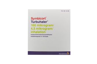 Symbicort Turbuhaler Inhalationspulver 160 mikrogram/4,5 mikrogram/inhalation Budesonid + formoterol 3 x 120 dos(er)