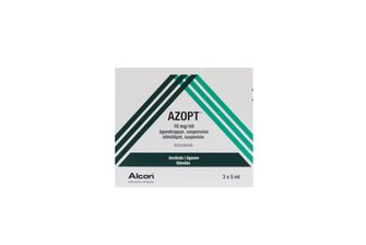 AZOPT Ögondroppar, suspension 10 mg/ml Brinzolamid 3 x 5 milliliter