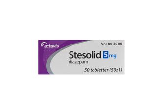 Stesolid Tablett 5 mg Diazepam 50 x 1 styck