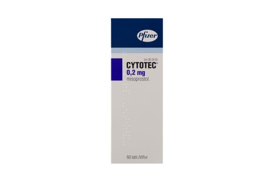 Cytotec Tablett 0,2 mg Misoprostol 60 styck