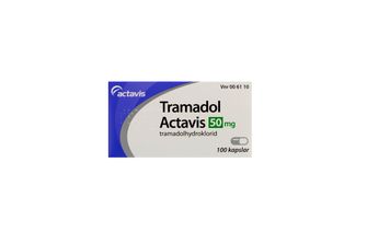 Tramadol Actavis 50 mg Tramadol, Kapsel, hård, 100 styck