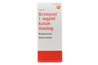 Betnovat 1 mg/ml Betametason, Kutan lösning, 100 milliliter