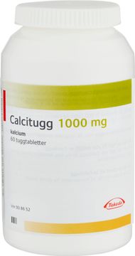 Calcitugg Tuggtablett 1 g 60 styck