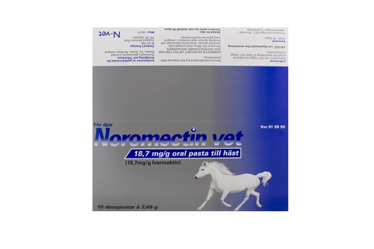 Noromectin vet. Oral pasta 18,7 mg/g 10 x 7,49 gram
