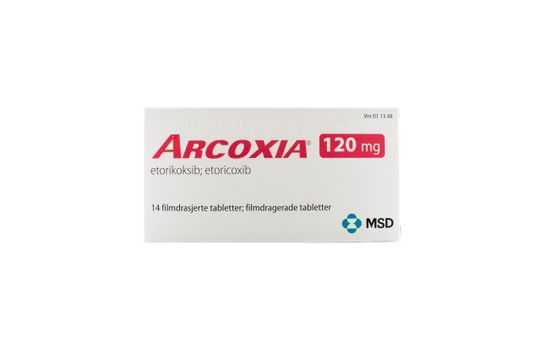 Arcoxia Filmdragerad tablett 120 mg Etoricoxib 14 styck