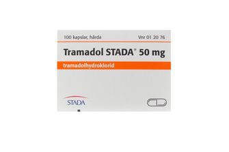 Tramadol STADA Kapsel, hård 50 mg Tramadol 100 kapsel/kapslar