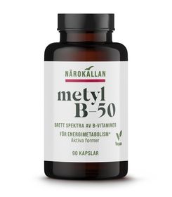 Närokällan Metyl B-50 Kapslar 90 st