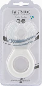 Twistshake Teether Cooler 2+m White Vattenfylld bitring 1 st