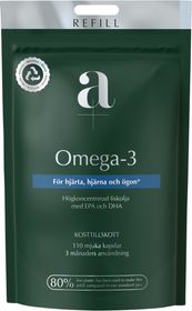 A+ Omega 3 Refill Kapslar 110 st