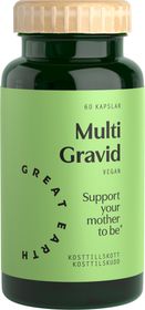 Great Earth Multi Gravid Kapslar 60 st