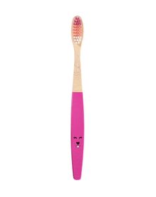EasyFairy Bambutandborste 10-13 år Pink Bambutandborste för barn 1 st
