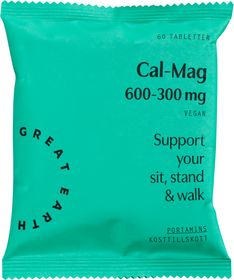 Great Earth Cal-Mag 600-300 mg Tabletter 60 st