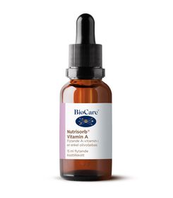 Biocare Nutrisorb A-vitamin Flytande 15 ml