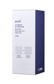 Klairs Toner Mate 2 in 1 Cotton Pad Bomullsrondeller 25 st
