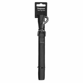 Dogman AntiSlip-koppel Iris 20 mm svart Nylonkoppel 1 st