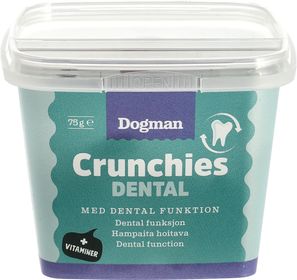 Dogman Crunchies Dental Kattgodis 75 g