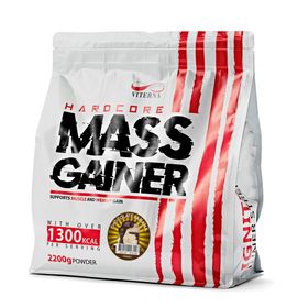 Viterna Hardcore Mass Gainer Choklad Banan Pulver 2200 g