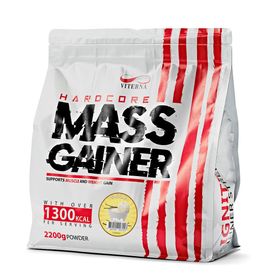 Viterna Hardcore Mass Gainer Vanilj Pulver 2200 g