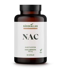 Närokällan NAC N-Acetylcystein 600 mg Kapslar 90 st