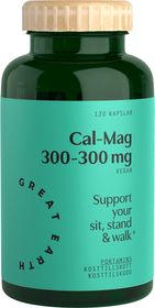 Great Earth Cal-Mag 300-300 mg Kapslar 120 st