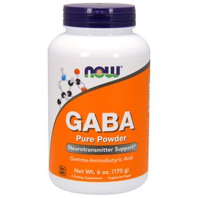 NOW Gaba Pure Powder Pulver 170 g