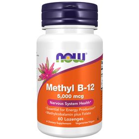 NOW Methyl B-12 5000 Mcg Sugtabletter 60 st