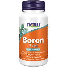 NOW Boron 3 mg Kapslar 100 st
