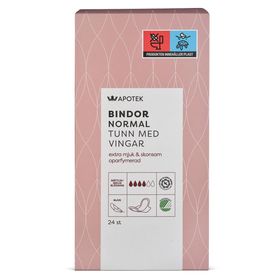 Kronans Apotek Bindor Normal Bindor med vingar 24 st