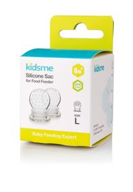 Kidsme Food Feeder Utbytespip 6m+ Size L Utbytespipar till Kidsme Food Feeder 6M+ 2 st