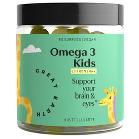 Great Earth Omega 3 Kids Tuggtabletter 60 st