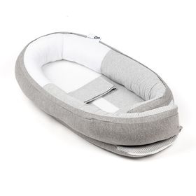 Doomoo Babybädd Randig Grå Babybädd 1 st