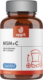 Upgrit MSM + C Kapslar 180 st