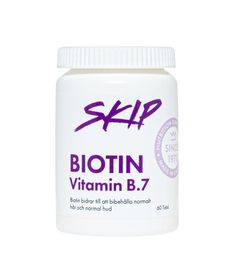 Skip Biotin 5000 Vitamin B.7 Tabletter 60 st