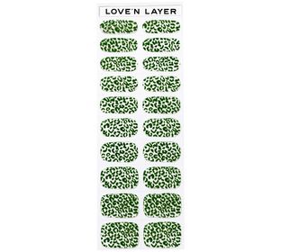 Love'n Layer Leo Forest Green Självhäftande nagellack