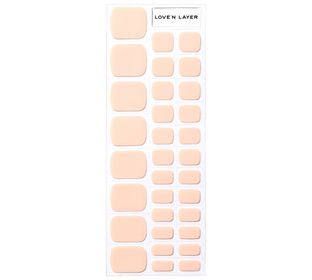 Love'n Layer Solid Toe Natural Nude Självhäftande nagellack