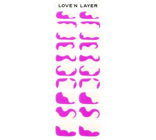 Love'n Layer Abstraction Dahlia Purple Självhäftande nagellack