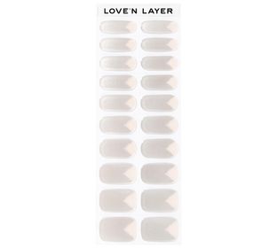 Love'n Layer Minnies Swag Silver Självhäftande nagellack