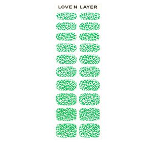 Love'n Layer Leo B Green Självhäftande nagellack