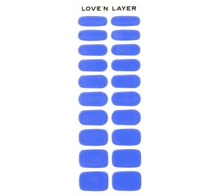 Love'n Layer Solid London Blue Självhäftande nagellack