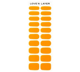 Love'n Layer Solid Sunny Orange Självhäftande nagellack