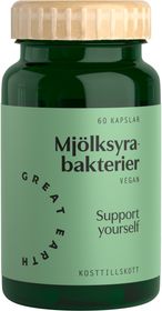 Great Earth Mjölksyrabakterier Kapslar 60 st