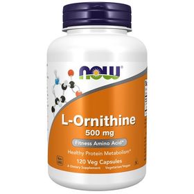 NOW Ornithine 500 mg Kapslar