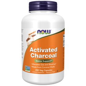 NOW Activated charcoal Kapslar