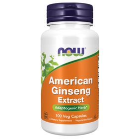 NOW American ginseng 500 mg Kapslar