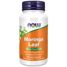 NOW Moringa leaf 400 mg Kapslar