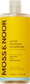 Moss & Noor After Workout Shower Gel Clean Eucalyptus Återfuktande duschgel 500 ml