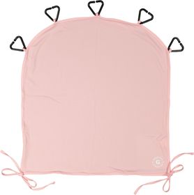 Geggamoja Barnvagnsgardin UV 50+ Rosa UV-gardin