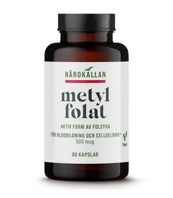 Närokällan Metylfolat 90 Kapslar