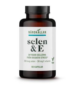 Närokällan Selen & E 90 kapslar Kapslar
